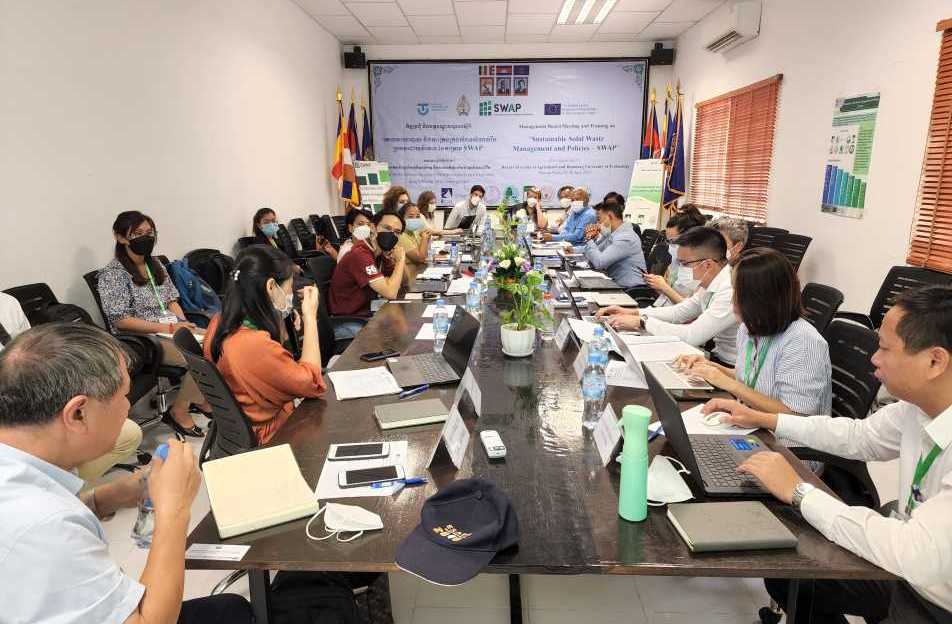 A Two-Day SWAP Management Board Meeting in Phnom Penh