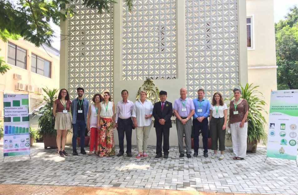 A Three-Day Training Workshop on “Sustainable Solid Waste Management and Policies - SWAP in Phnom Penh